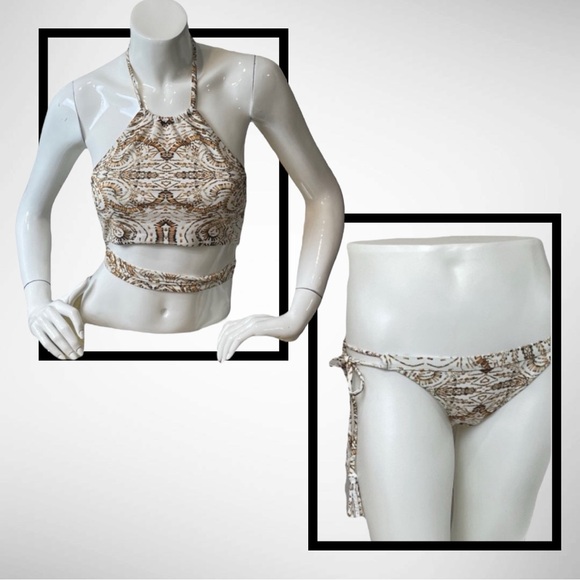 Lost Other - Sea Gypsies by Lost Print 2-Piece Bikini with Wrap Tie